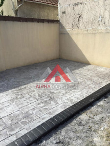 béton imprimé