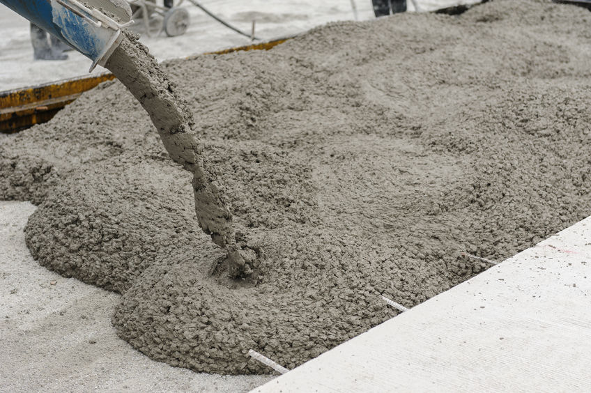 sol beton drainant